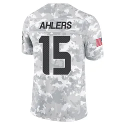 Holton Ahlers Seattle Seahawks Limited Men's 2024 Salute to Service Jersey (Arctic Camo)