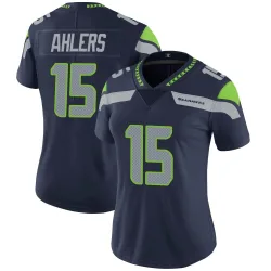 Holton Ahlers Seattle Seahawks Limited Women's Team Color Vapor Untouchable Jersey (Navy)