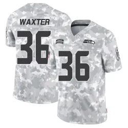 Isas Waxter Seattle Seahawks Limited Men's 2024 Salute to Service Jersey (Arctic Camo)