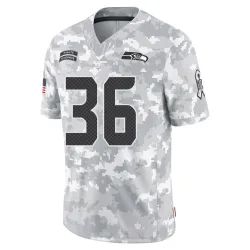Isas Waxter Seattle Seahawks Limited Men's 2024 Salute to Service Jersey (Arctic Camo)