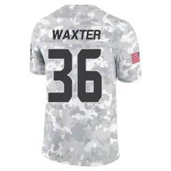 Isas Waxter Seattle Seahawks Limited Men's 2024 Salute to Service Jersey (Arctic Camo)