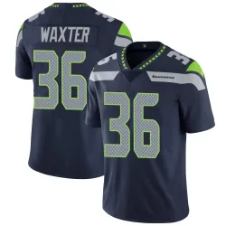 Isas Waxter Seattle Seahawks Limited Men's Team Color Vapor Untouchable Jersey (Navy)