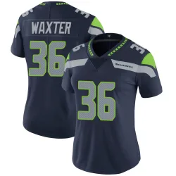 Isas Waxter Seattle Seahawks Limited Women's Team Color Vapor Untouchable Jersey (Navy)