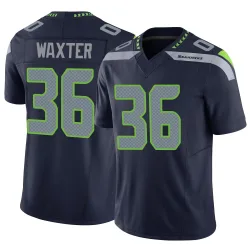 Isas Waxter Seattle Seahawks Limited Youth Vapor F.U.S.E. Jersey (Navy)