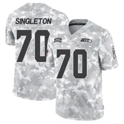 J.R. Singleton Seattle Seahawks Limited Men's 2024 Salute to Service Jersey (Arctic Camo)