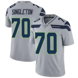 J.R. Singleton Seattle Seahawks Limited Men's Alternate Vapor Untouchable Jersey (Gray)