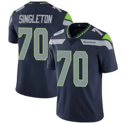 J.R. Singleton Seattle Seahawks Limited Men's Team Color Vapor Untouchable Jersey (Navy)