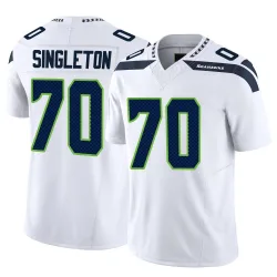 J.R. Singleton Seattle Seahawks Limited Men's Vapor F.U.S.E. Jersey (White)
