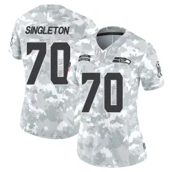 J.R. Singleton Seattle Seahawks Limited Women's 2024 Salute to Service Jersey (Arctic Camo)