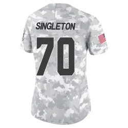 J.R. Singleton Seattle Seahawks Limited Women's 2024 Salute to Service Jersey (Arctic Camo)