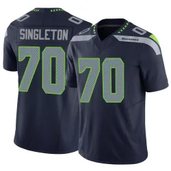 J.R. Singleton Seattle Seahawks Limited Youth Vapor F.U.S.E. Jersey (Navy)