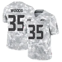 JT Woods Seattle Seahawks Limited Men's 2024 Salute to Service Jersey (Arctic Camo)