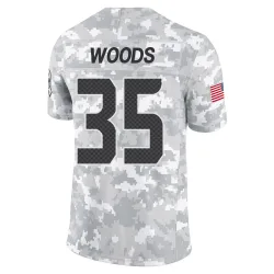 JT Woods Seattle Seahawks Limited Men's 2024 Salute to Service Jersey (Arctic Camo)