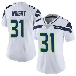 Jacardia Wright Seattle Seahawks Limited Women's Vapor Untouchable Jersey (White)