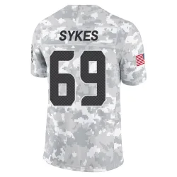 Jacob Sykes Seattle Seahawks Limited Men's 2024 Salute to Service Jersey (Arctic Camo)