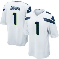 Jaelon Darden Seattle Seahawks Game Men's Jersey (White)
