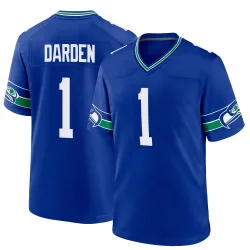 Jaelon Darden Seattle Seahawks Game Men's Throwback Jersey (Royal)
