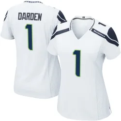 Jaelon Darden Seattle Seahawks Game Women's Jersey (White)