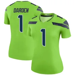 Jaelon Darden Seattle Seahawks Legend Women's Color Rush Neon Jersey (Green)