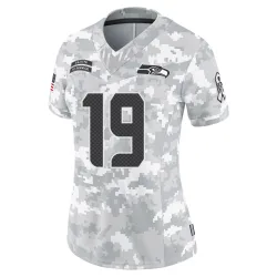 Jake Bobo Seattle Seahawks Limited Women's 2024 Salute to Service Jersey (Arctic Camo)