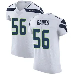 Jalan Gaines Seattle Seahawks Elite Men's Vapor Untouchable Jersey (White)