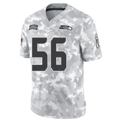 Jalan Gaines Seattle Seahawks Limited Men's 2024 Salute to Service Jersey (Arctic Camo)