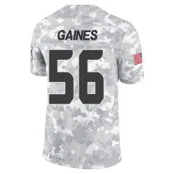 Jalan Gaines Seattle Seahawks Limited Men's 2024 Salute to Service Jersey (Arctic Camo)