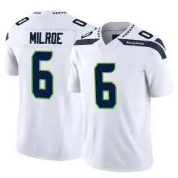 Jalen Milroe Seattle Seahawks Limited Men's Vapor F.U.S.E. Jersey (White)