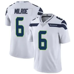 Jalen Milroe Seattle Seahawks Limited Men's Vapor Untouchable Jersey (White)