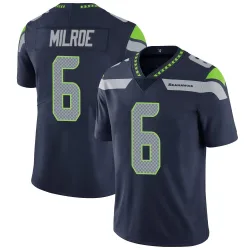 Jalen Milroe Seattle Seahawks Limited Youth Team Color Vapor Untouchable Jersey (Navy)