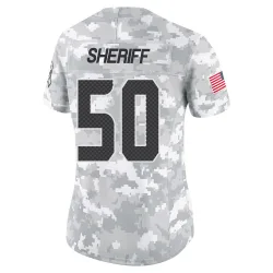 Jamie Sheriff Seattle Seahawks Limited Women's 2024 Salute to Service Jersey (Arctic Camo)