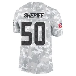 Jamie Sheriff Seattle Seahawks Limited Youth 2024 Salute to Service Jersey (Arctic Camo)