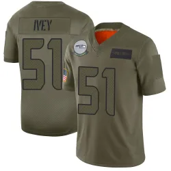 Jared Ivey Seattle Seahawks Limited Men's 2019 Salute to Service Jersey (Camo)