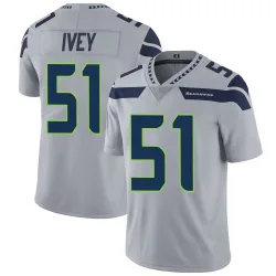 Jared Ivey Seattle Seahawks Limited Men's Alternate Vapor Untouchable Jersey (Gray)