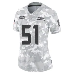 Jared Ivey Seattle Seahawks Limited Women's 2024 Salute to Service Jersey (Arctic Camo)