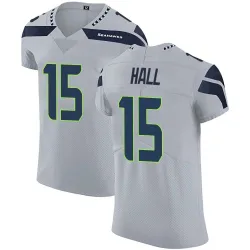 Jaren Hall Seattle Seahawks Elite Men's Alternate Vapor Untouchable Jersey (Gray)