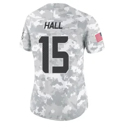 Jaren Hall Seattle Seahawks Limited Women's 2024 Salute to Service Jersey (Arctic Camo)
