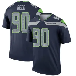 Jarran Reed Seattle Seahawks Legend Men's Jersey (Navy)