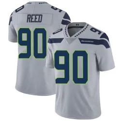 Jarran Reed Seattle Seahawks Limited Men's Alternate Vapor Untouchable Jersey (Gray)