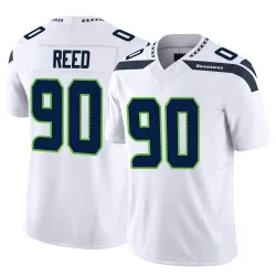 Jarran Reed Seattle Seahawks Limited Men's Vapor F.U.S.E. Jersey (White)