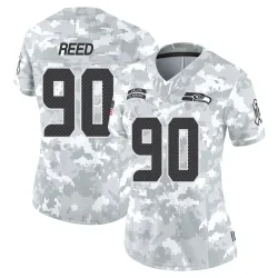 Jarran Reed Seattle Seahawks Limited Women's 2024 Salute to Service Jersey (Arctic Camo)