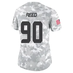 Jarran Reed Seattle Seahawks Limited Women's 2024 Salute to Service Jersey (Arctic Camo)