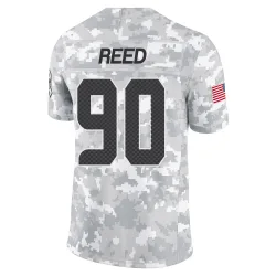 Jarran Reed Seattle Seahawks Limited Youth 2024 Salute to Service Jersey (Arctic Camo)