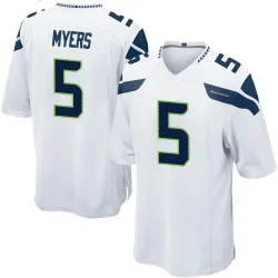 Jason Myers Seattle Seahawks Game Men's Jersey (White)
