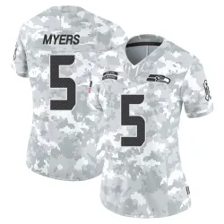 Jason Myers Seattle Seahawks Limited Women's 2024 Salute to Service Jersey (Arctic Camo)