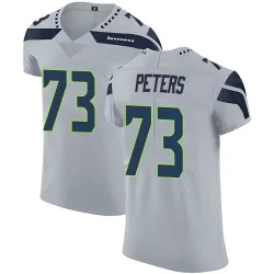 Jason Peters Seattle Seahawks Elite Men's Alternate Vapor Untouchable Jersey (Gray)
