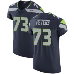 Jason Peters Seattle Seahawks Elite Men's Team Color Vapor Untouchable Jersey (Navy)