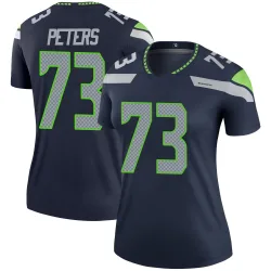 Jason Peters Seattle Seahawks Legend Women's Jersey (Navy)