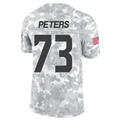 Jason Peters Seattle Seahawks Limited Youth 2024 Salute to Service Jersey (Arctic Camo)