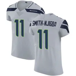 Jaxon Smith-Njigba Seattle Seahawks Elite Men's Alternate Vapor Untouchable Jersey (Gray)